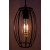 Lampa wisząca metalowa czarna 1-punktowa 7767/1 BL z serii ARES - Lampy Elem